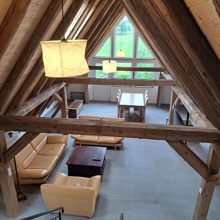 Ferienwohnung Heuboden Huefingen ภายนอก รูปภาพ