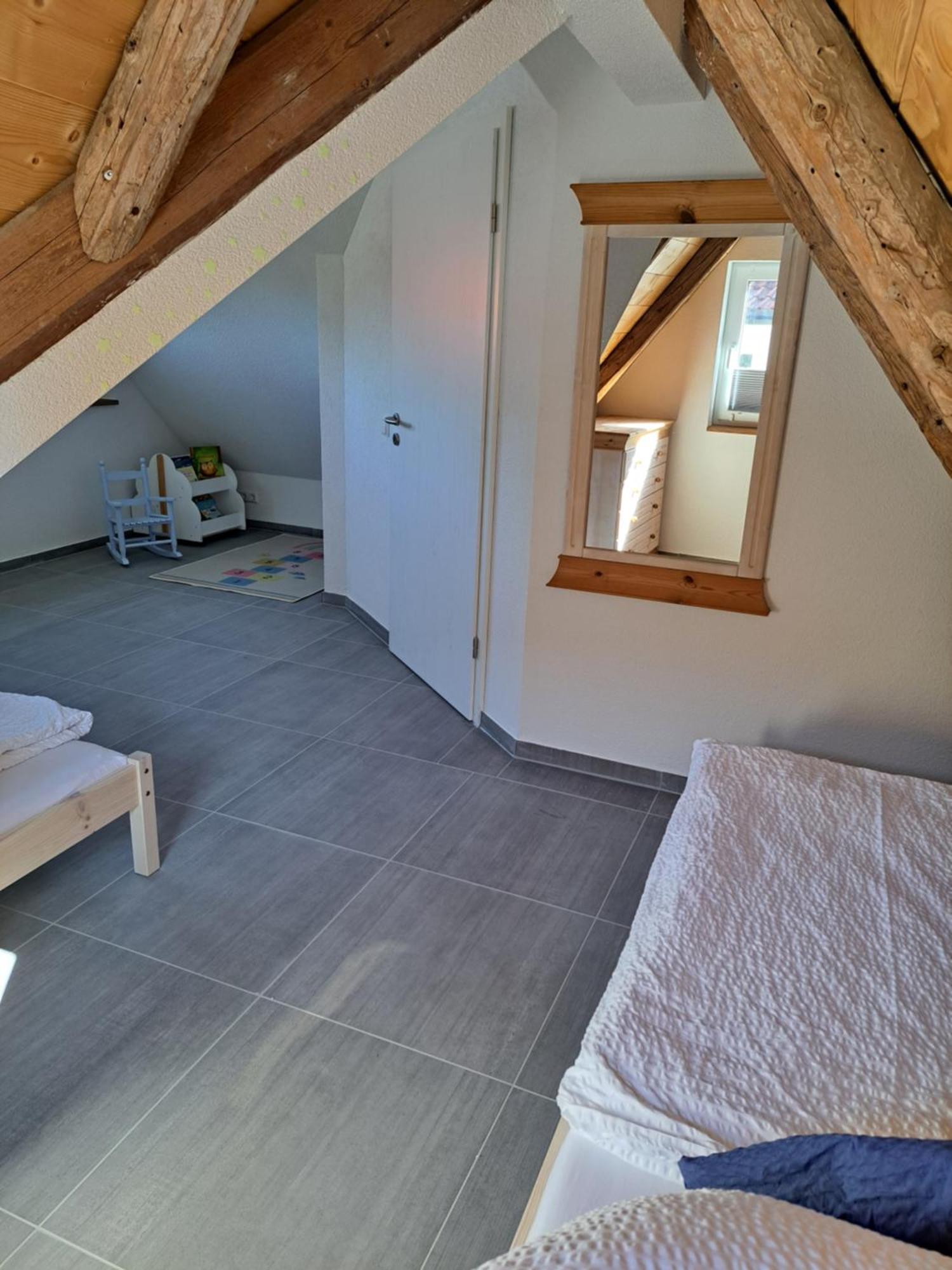Ferienwohnung Heuboden Huefingen ภายนอก รูปภาพ