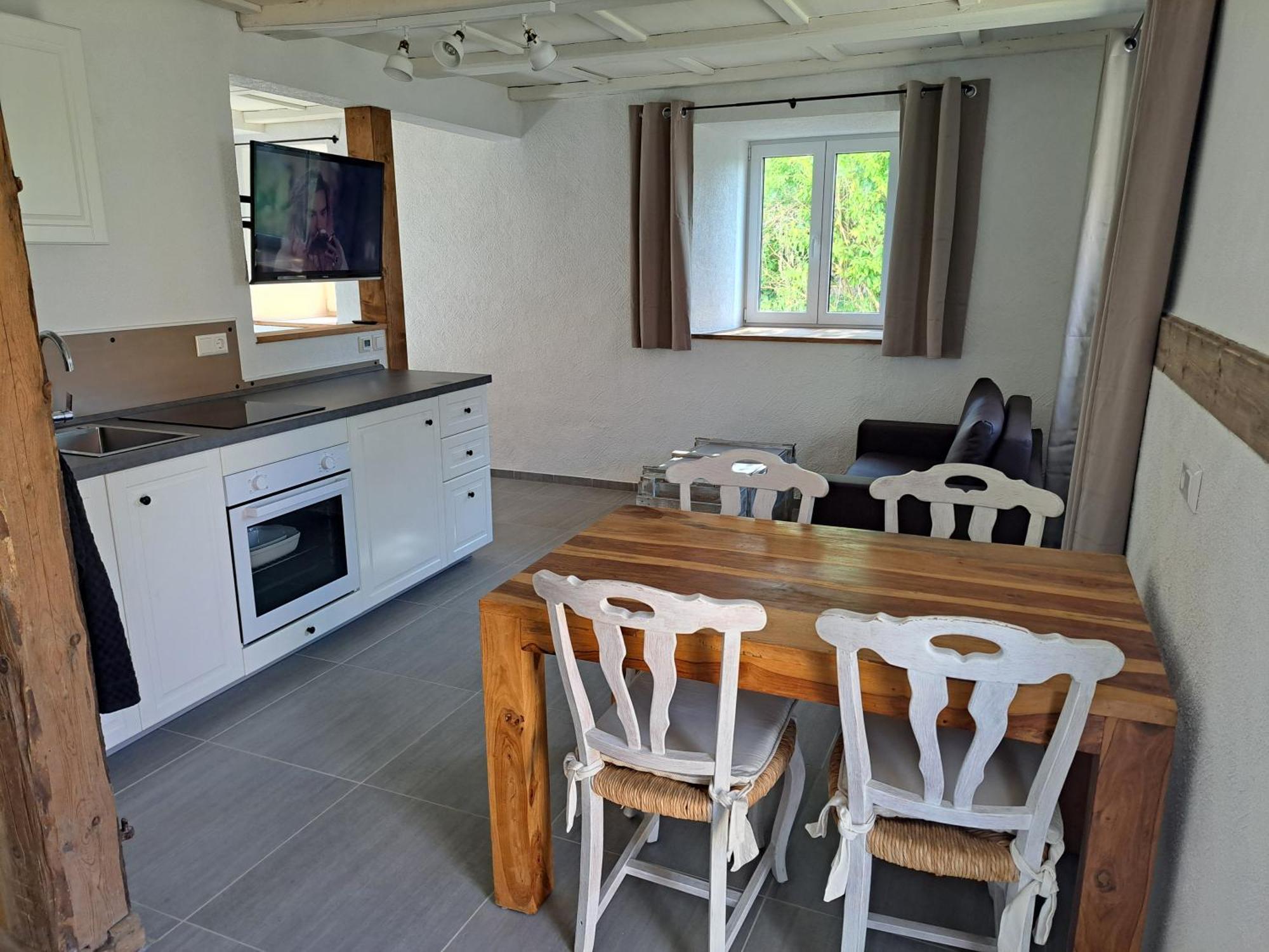 Ferienwohnung Heuboden Huefingen ภายนอก รูปภาพ